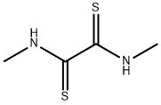 N,N'-ジメチルジチオオキサミド 化学構造式