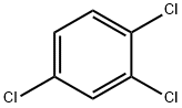 1,2,4-トリクロロベンゼン (1mg/mlメタノール溶液) [水質分析用] 化学構造式