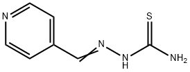 isonicotinaldehyde thiosemicarbazone 结构式