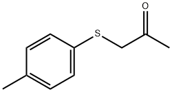 (4-METHYLPHENYLTHIO)ACETONE Struktur