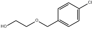 2-[(4-クロロベンジル)オキシ]-1-エタノール 化学構造式