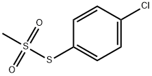 S-(4-Chlorophenyl) methanesulfonothioate Struktur