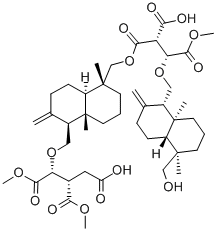 隐孔菌酸 E, 120001-10-7, 结构式