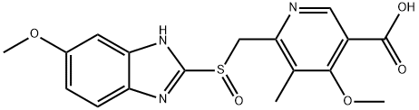 2-[(5-CARBOXY-4-METHOXY-3-METHYLPYRID-2-YL)-METHYLSULFO]-5-METHOXYBENZIMIDAZOLE
