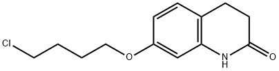 3,4-Dihydro-7-(4-chlorobutoxy)-2(1H)-quinolinone Struktur