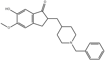 6-O-DESMETHYL DONEPEZIL Structure