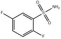 2,5-ジフルオロベンゼンスルホンアミド 化学構造式
