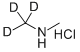 ジメチル-1,1,1-D3-アミン塩酸塩 化学構造式