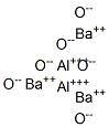 dialuminium tribarium hexaoxide Struktur