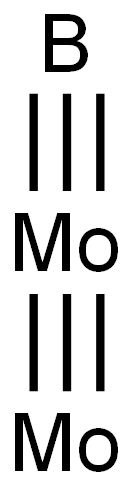 MOLYBDENUM BORIDE Struktur