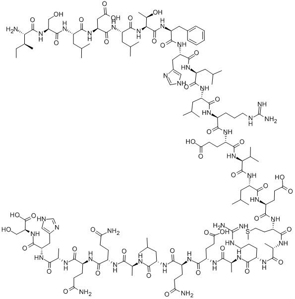 CRF (6-33) (HUMAN, RAT) 化学構造式