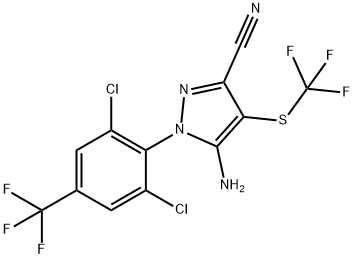 フィプロニル‐スルフィド標準品 化学構造式