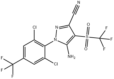 FIPRONIL-SULFONE Structure