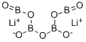 四硼酸锂,12007-60-2,结构式