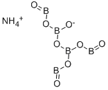 AMMONIUM PENTABORATE Struktur