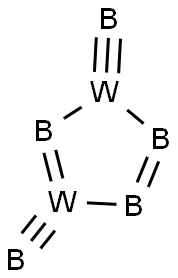 TUNGSTEN BORIDE Struktur