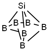 六硼化硅,12008-29-6,结构式