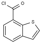1-benzothiophene-7-carbonyl chloride Structure
