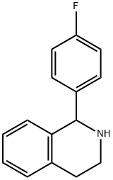 1-(4-Fluorophenyl)-1,2,3,4-tetrahydroisoquinoline Struktur