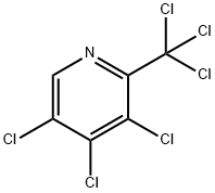 3,4,5-トリクロロ-2-(トリクロロメチル)ピリジン 化学構造式