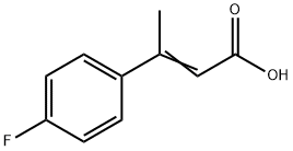 (E)-3-(4-FLUORO-PHENYL)-BUT-2-ENOIC ACID Structure