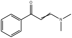 3-(ジメチルアミノ)-1-フェニル-2-プロペン-1-オン 化学構造式