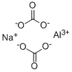 ダウソナイト 化学構造式
