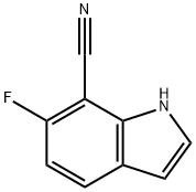 1H-Indole-7-carbonitrile, 6-fluoro-|