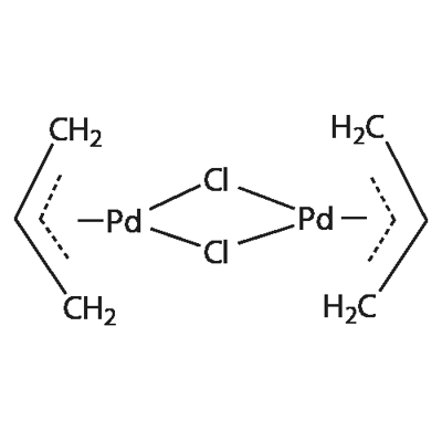 Allylpalladium chloride dimer Structure