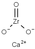 Calcium zirconate Struktur