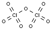 Dihyperchloric anhydride Structure