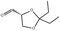 2,3-O-(3-PENTYLIDENE)-D-GLYCERALDEHYDE Structure