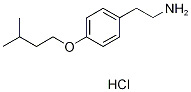 {2-[4-(3-Methylbutoxy)phenyl]ethyl}aminehydrochloride Structure