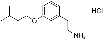 {2-[3-(3-Methylbutoxy)phenyl]ethyl}aminehydrochloride Struktur