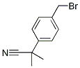 2-(4-(溴甲基)苯基)-2-甲基丙腈, 1201643-73-3, 结构式
