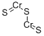 硫化クロム（Ⅲ） 化学構造式