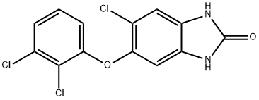 三氯苯哒唑酮, 1201920-88-8, 结构式