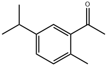 5'-isopropyl-2'-methylacetophenone  Struktur