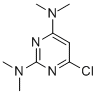 4-CHLORO-2,6-BIS(DIMETHYLAMINO)PYRIMIDINE Struktur