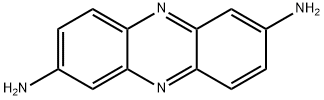 フェナジン-2,7-ジアミン 化学構造式