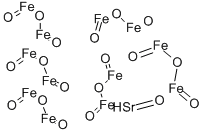 STRONTIUM FERRITE Struktur