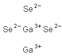 硒化镓,12024-11-2,结构式