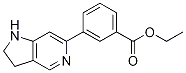 Benzoic acid, 3-(2,3-dihydro-1H-pyrrolo[3,2-c]pyridin-6-yl)-, ethyl ester|