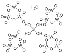 SILICOTUNGSTIC ACID HYDRATE Structure