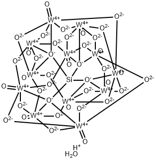硅钨酸水合物, 12027-43-9, 结构式