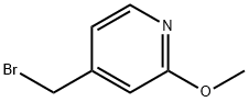 4-(broMoMethyl)-2-Methoxypyridine Structure