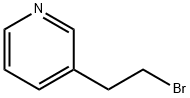 3-(2-溴乙基)吡啶 结构式