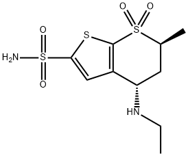 多佐胺, 120279-96-1, 结构式