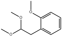 2-Methoxyphenylacetaldehyde dimethylacetal Struktur
