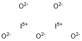 五氧化二碘,12029-98-0,结构式